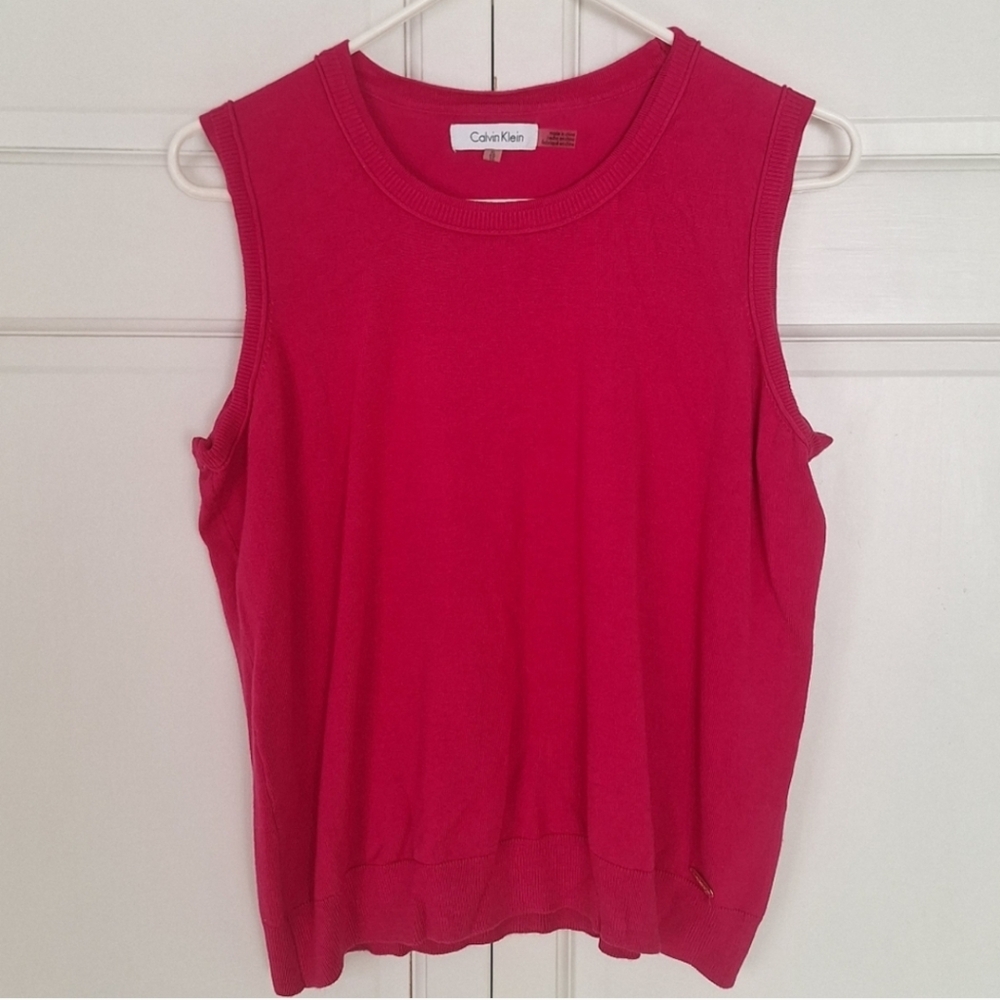 Calvin Klein knit tank top